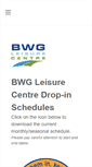 Mobile Screenshot of bwgleisurecentre.ca